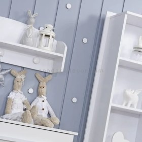 تصویر جا عروسکی فلورانس سفید نوزادی 