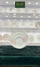 تصویر سرویس 26 پارچه آرکوپال سرویس 6 نفره گلدن اپال طرح سلماز