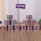 تصویر چسب واشی شفاف فانتزی 