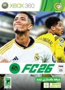 تصویر دیسک بازی ایکس باکس ۳۶۰ مدل FC 26 