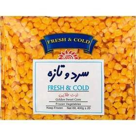 تصویر ذرت سرد و تازه 400 گرم 