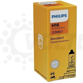 تصویر لامپ هالوژن پایه H16 فیلیپس – Philips (یک عددی) Philips H16