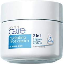 تصویر کرم آبرسان سه در یک پوست نرمال آوون Avon Care Hydrating Face Cream