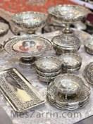 تصویر سرویس کامل پذیرایی مسی گلبرگ کروم 