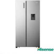 تصویر یخچال هایسنس ساید بای ساید ۲۸ فوت مدل RS670N4WSU1 