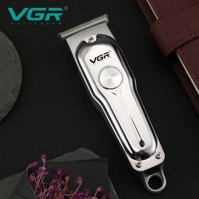 تصویر ماشین اصلاح برقی مردانه مدل V-071 نقره‌ای برند vgr V-071 Electric Shave Machine For Men Silver