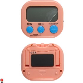 تصویر کرنومتر رنگ صورتی 