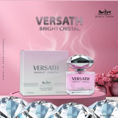 تصویر ادکلن ورساچ صورتی جسیکا تواین - 100 Jessica Twain Versath bright cristal