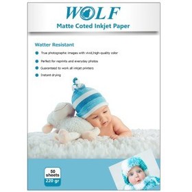 تصویر کوتد 220 گرم 50برگی A3 - Wolf 