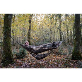 تصویر هاموک سولوگناک - ننو حرفه ای بوشکرفت Solognac Bushcraft Hammock - 1 Person - Furtiv Camouflage Pattern 