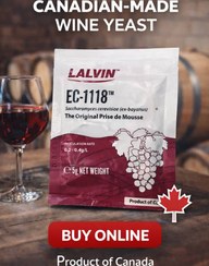 تصویر مخمر لالوین کانادایی EC-1118 