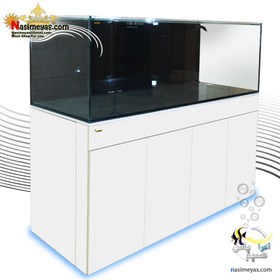 تصویر آکواریوم آماده با سامپ زیرین سری شهرزاد مارین نسیم یاس Nasimeyas Aquarium 9050-exs