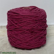 تصویر نخ مکرومه رنگ ارغوانی 250 گرمی 