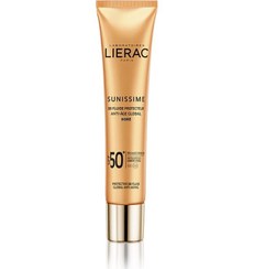 تصویر کرم ضد آفتاب ضد چروک رنگی لیراک SPF50 (آبرسان و ضدلک) Lierac colorless anti-wrinkle sunscreen SPF50