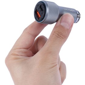 تصویر شارژر فندکی 22.5 وات اکسیژن AC-11 