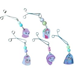 تصویر گیره روسری کریستال یکرو 