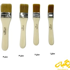 تصویر قلم مو رنگ سایز 1 خرم 