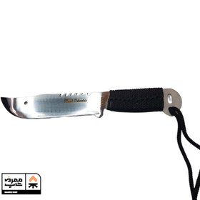 تصویر چاقوی شکاری کلمبیا مدل K320 غلاف دار ۳۰ سانتی 