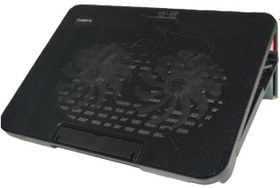 تصویر F1426 Computer Fan Cooling Pad 15.4 inch F1426 Computer Fan Cooling Pad 15.4 inch