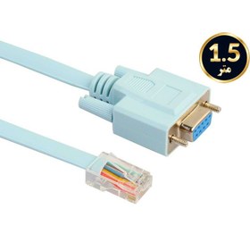 تصویر کابل کنسول سیسکو Cisco RJ45-to-DB9 Console Cable