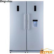 تصویر یخچال فریزر دوقلو دیپوینت 40 فوت مدل D5E Deponit D5E 40 Cubic feet Refrigerator