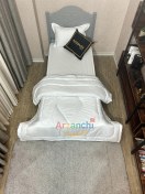 تصویر روتختی یک و نیم نفره هتلی سفید کد H193 ارزانچی 