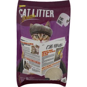 تصویر خاک گربه کت واچ ساده 8 کیلویی (فقط در تهران) CatWatch Cat Litter 8kg