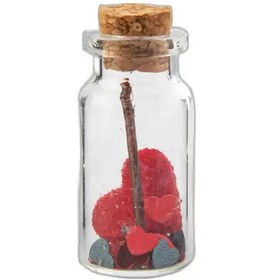 تصویر شیشه تزئینی قلب قرمز سورا Sora 