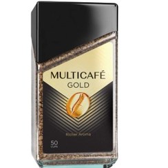 تصویر قهوه فوری گلد مولتی کافه ۱۰۰ گرم 
