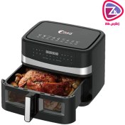 تصویر سرخ کن بدون روغن سوپر کاسا مدل 111-C Air fryer super casa C-111