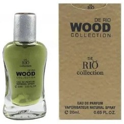 تصویر ادکلن مردانه وود براون 20 میلی لیتر ریو کالکشن Rio Collection Wood Brown for men