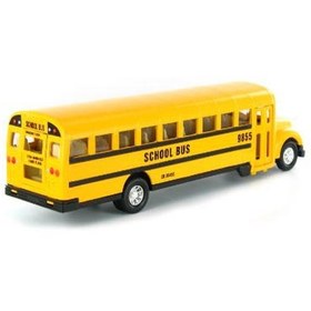 تصویر اسباب بازی اتوبوس مدرسه از جنس دایکاست برند schylling School Bus Die Cast Toy