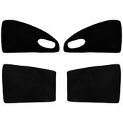 تصویر آفتاب گیر شیشه خودرو مدل UV RESISTANT مناسب برای برلیانس H320 Cross بسته 4 عددی 