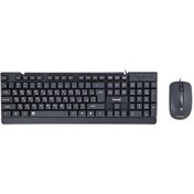 تصویر کیبورد و ماوس BMK-3939 بیاند سیمی Beyond BMK-3939 Wired Keyboard and Mouse