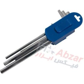 تصویر مجموعه 9 عددی آچار آلن بلند لیکوتا مدل 2HW30091DPM LICOTA 9 PCS EXTRA LONG TYPE HEX KEY WRENCH SET MODEL 2HW30091DPM