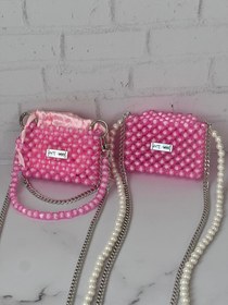 تصویر کیف مرواریدی -کریستال Pearl bag