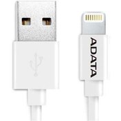 تصویر کابل تبدیل USB به لایتنینگ ای دیتا مدل Sync And Charge طول 1 متر ا Adata Sync And Charge USB To Lightning Cable 1m Adata Sync And Charge USB To Lightning Cable 1m
