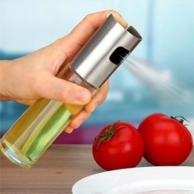 تصویر اسپری روغن شیشه ای ظرفیت ۱۰۰ میلی لیتر 