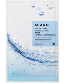 تصویر ماسک صورت اورجینال برند Mizon مدل Joyful Time Essence Mask Aqua کد 4448902 