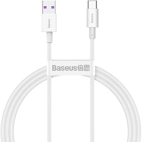 تصویر کابل 1 متری USB به تایپ سی برند بیسوس مدل سوپریور Baseus Superior Series Fast Charging Data Cable USB to Type c 1m