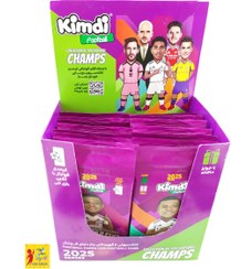 تصویر پک 30 تایی کیمدی فوتبال چمپس 2025 Champs Kimdi Football card 2025 series Model Champs 30 pcs