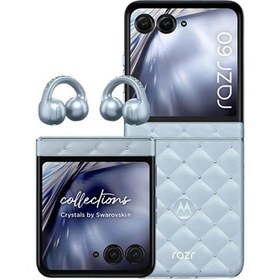 تصویر گوشی موتورولا  Razr 60 Swarovski 5G | حافظه 256 رم 8 گیگابایت Motorola Razr 60 Swarovski Edition 5G 256/8 GB