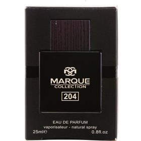 تصویر عطر جیبی مردانه مدل Lalique Encre Noire کد 204 حجم 25میل مارکو کالکشن Marque Collection Pocket Perfume Lalique Encre Noire For Men 25ml