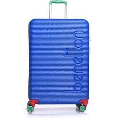 تصویر چمدان و ساک آبی مردانه زنانه با اندازه بزرگ 01 United Colors of Benetton 