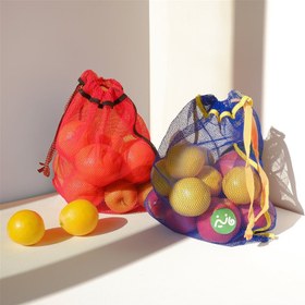 تصویر کیسه تره باری مانیز - پارچه توری-maniz mesh-bags-for-vegetables 