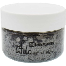تصویر پودر اکلیل فیلو مدل MICA FLAKES حجم 50 میلی لیتر 