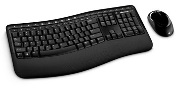 تصویر کیبورد و ماوس مایکروسافت مدل Comfort Desktop 5000 Microsoft Comfort Desktop 5000 Keyboard and Mouse