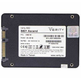 تصویر حافظه اس اس دی اینترنال وریتی مدل Ascend S601 با ظرفیت 256 گیگابایت Verity Ascend S601 256GB SSD Internal Drive