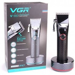 تصویر ماشین اصلاح موی سر و صورت وی جی ار مدل V-682 ا VGR V-682 hair and face shaving machine VGR V-682 hair and face shaving machine
