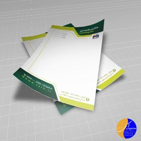 تصویر چاپ سربرگ افست A5 